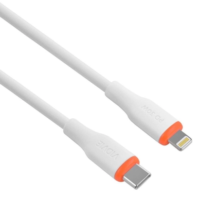 Kabel TYP-C - iPhone Lightning 1m VIDVIE CB4031 30W biały